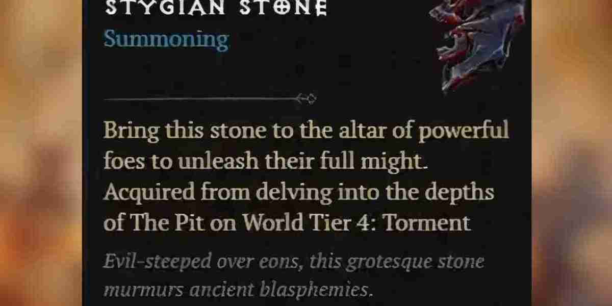 Diablo 4: How To Get And Use Stygian Stones