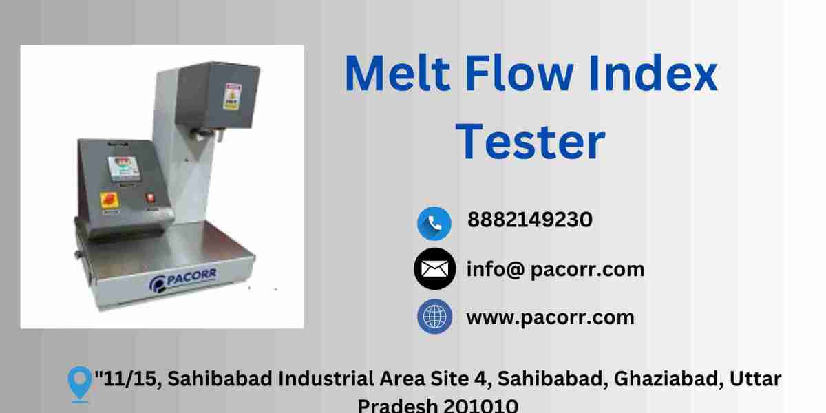 How Melt Flow Index Testers Contribute to Sustainable Manufacturing Practices