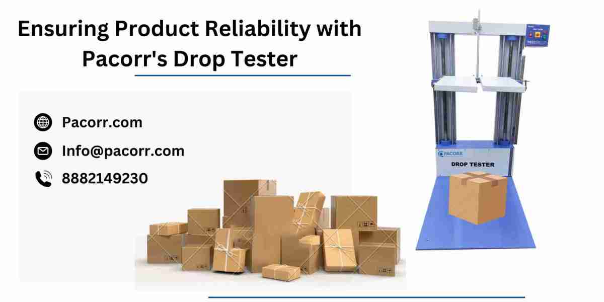 Enhancing Product Durability with Pacorr's Drop Tester