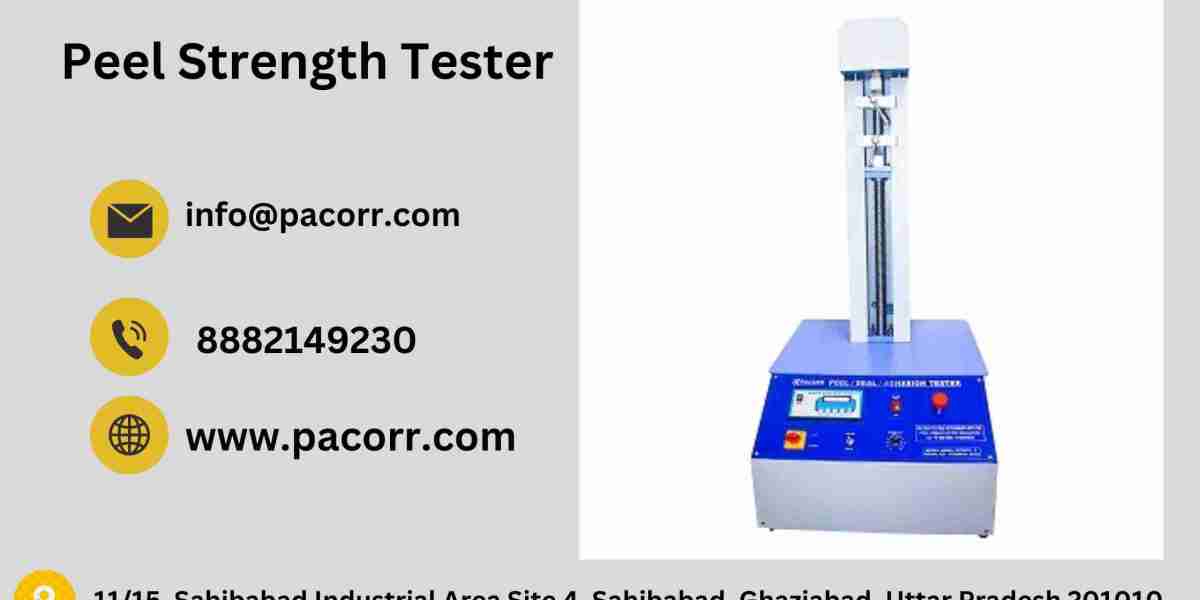 How the Peel Strength Tester from Pacorr Revolutionizes Adhesive Bond Testing for Packaging and Manufacturing Excellence